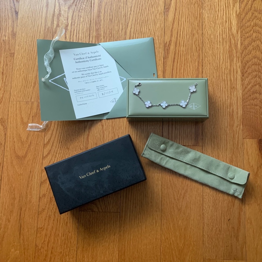 Van Cleef & Arpels Vintage Alahambra 5 Motifs BLT